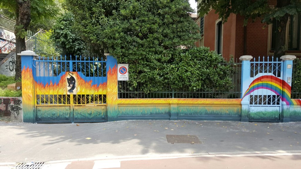 Murales a Milano (20mt lineari)
