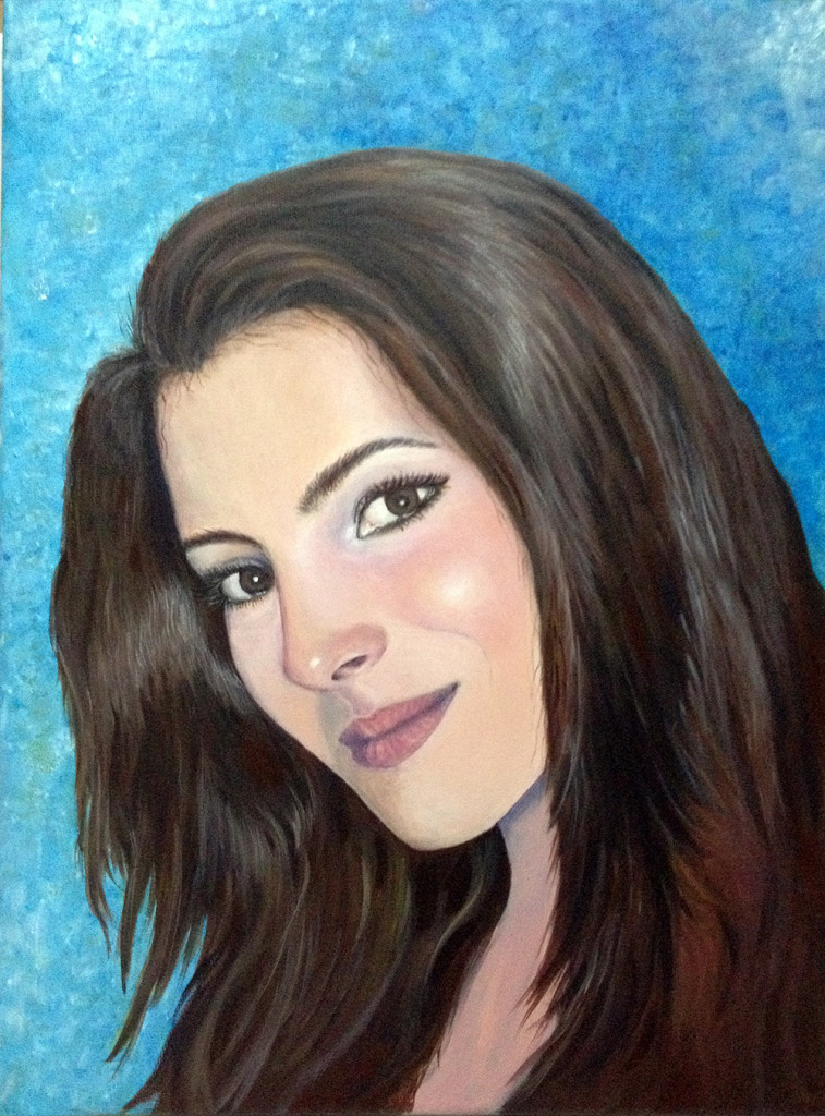 Ilaria - Acrilico su tela 30x40