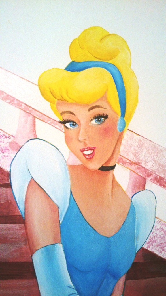 Cenerentola - Murale (particolare) 