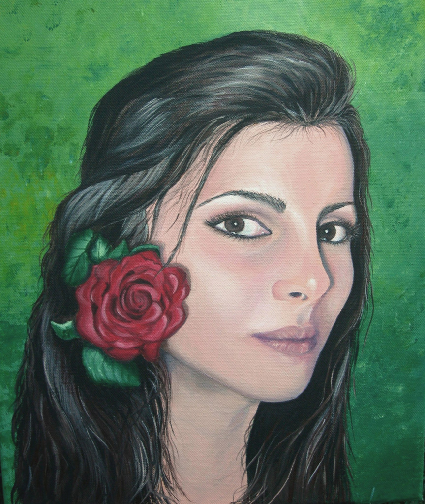 Chiara - Acrilico su tela 30x40